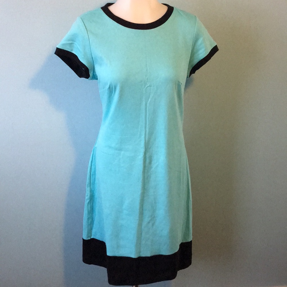 Color block tee dress